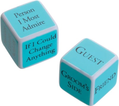 Lillian Rose shower party dice game