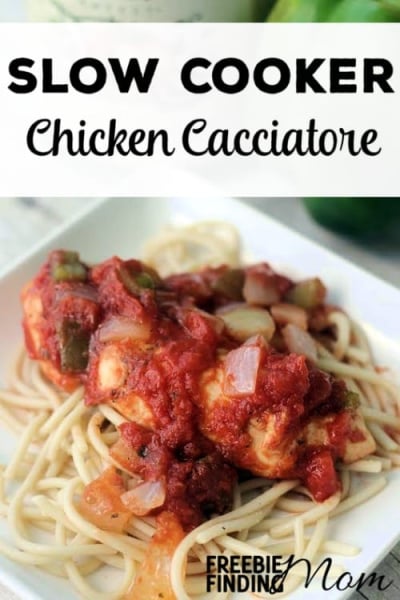 chicken cacciatore slow cooker