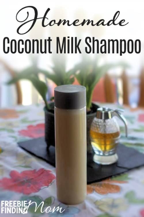 homemade hair shampoo