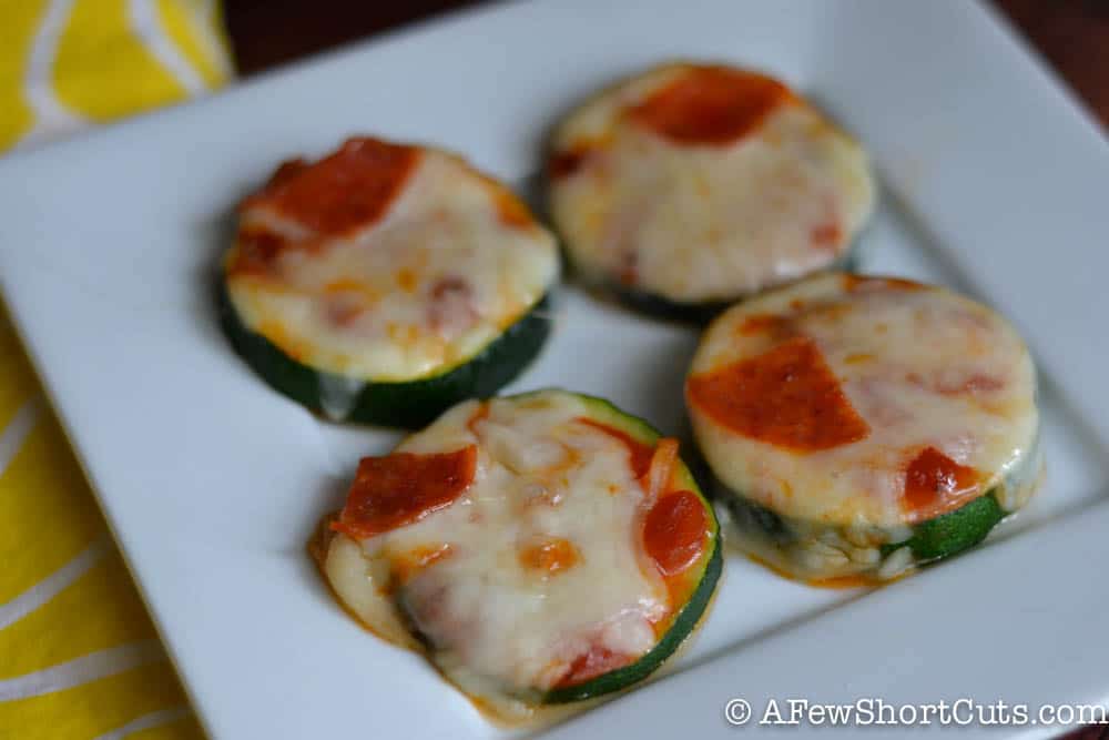 Zucchini Pizza Bites