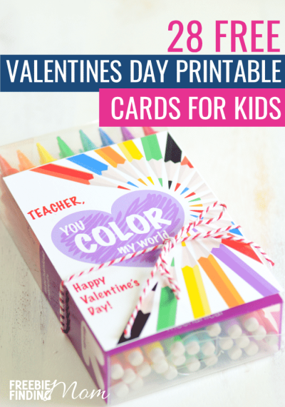 free valentines day cards printable for kids