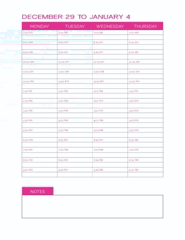 Printable day planner pagescan help you organize your daily tasks and appointments