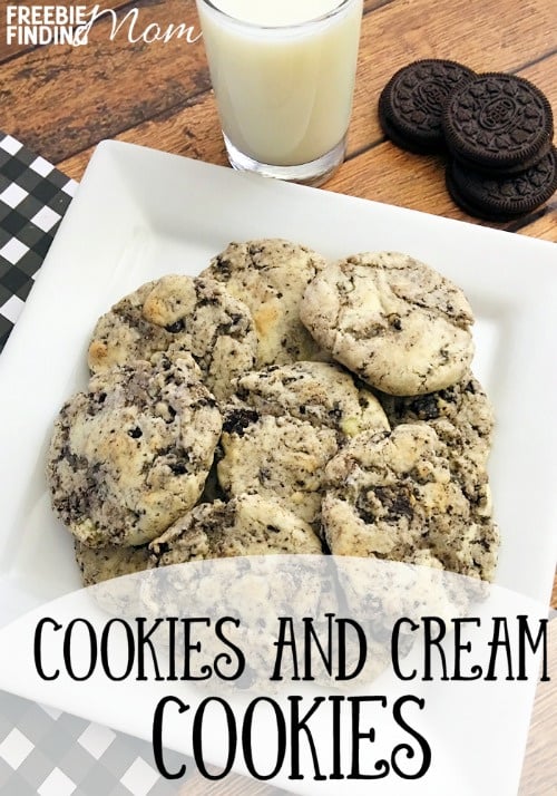 Cookies and Cream Cookies