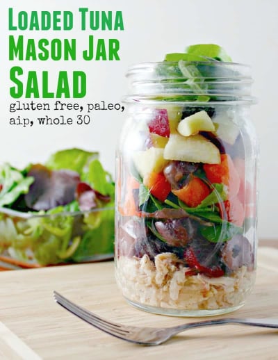tuna mason jar salad paleo ()