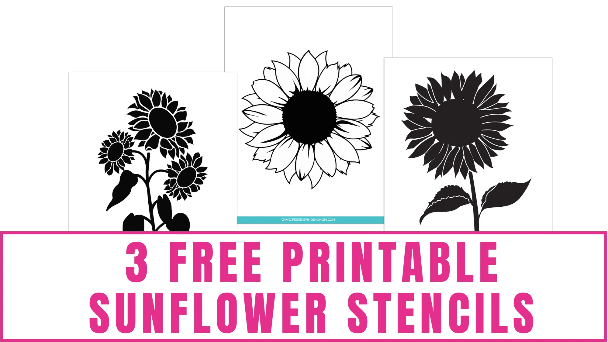 free printable sunflower stencils free printable sunflower stencils