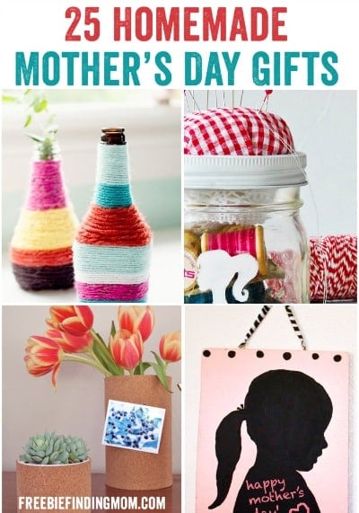 homemade mothers day gifts
