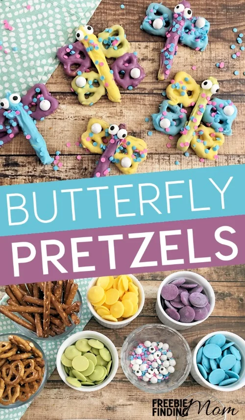 butterfly pretzels