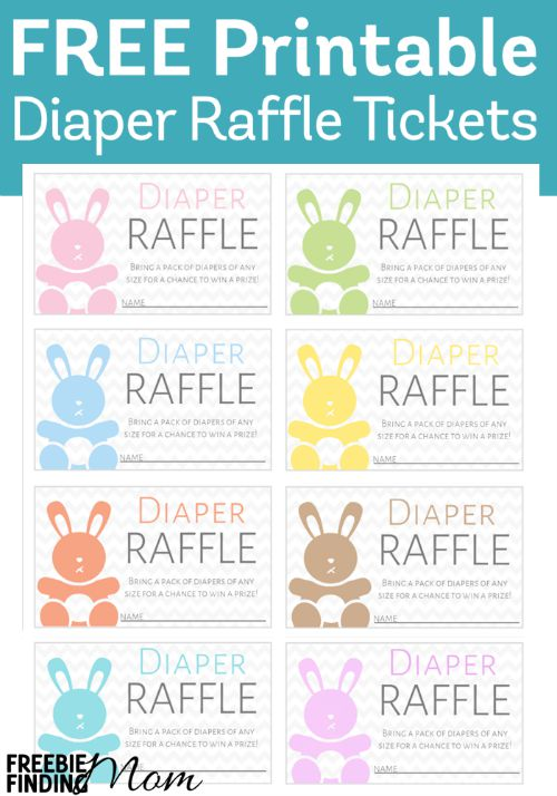 free printable diaper raffle tickets free printable diaper raffle tickets