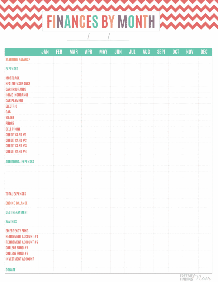 Free DIY Budget Binder Printables