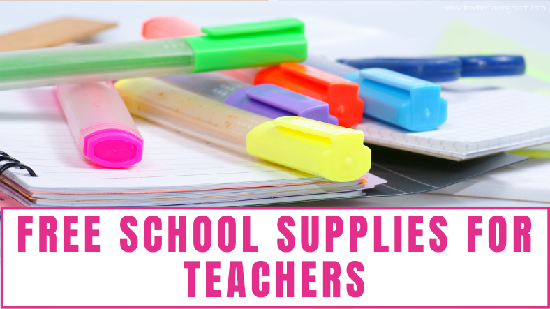 free school supplies for teachers
