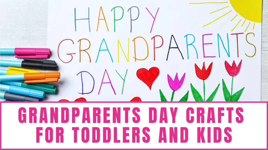 grandparents day crafts for toddlers kids