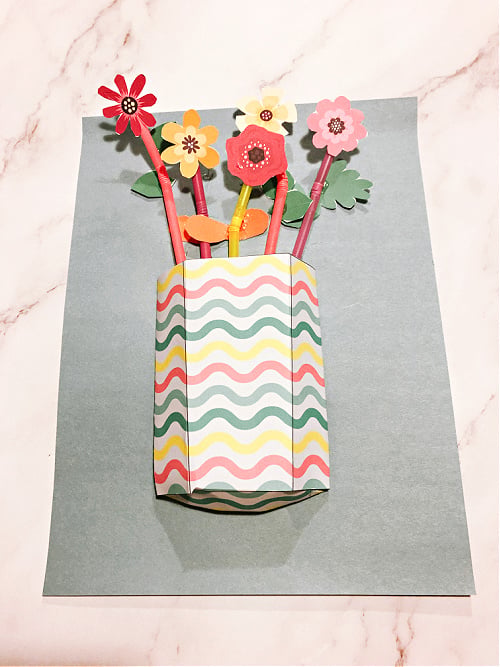 paper flower bouquet