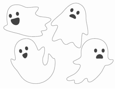Free Ghost Printables