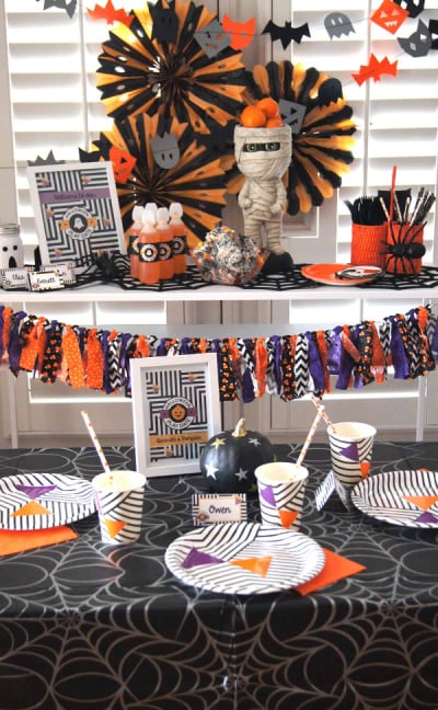 Halloween party printables