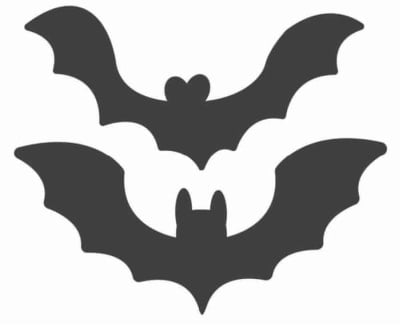 printable bat template
