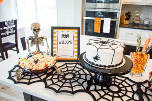 spider halloween party printables for kids